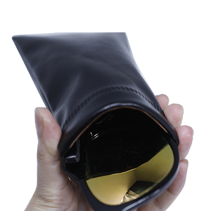 Tùy chỉnh quảng cáo PU da Eyewear Pouch túi bền Kính mát trường hợp với mùa xuân hàng đầu - Product Image 4