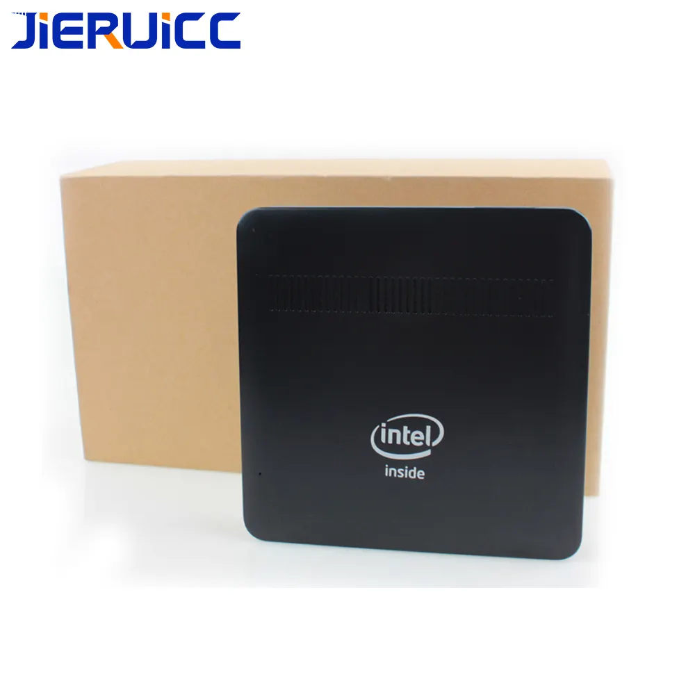 Giá rẻ intel cherrytrail z8350 quad-core CPU 1.44-1.92 Ghz, SOC không quạt onboard thiết kế RAM DDR3 2 GB SSD 32 GB WIFI GT100 Màu Xanh Lá Cây PC