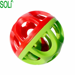 Morbida palla fitness palla sonaglio jingle ball bambino giocattolo educativo giocattoli di plastica - Product Image 3