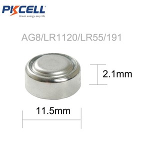 Оптовая продажа, щелочные кнопочные батарейки <span class=keywords><strong>ag8</strong></span> 1,5 в lr55 191 l1120 по хорошей цене