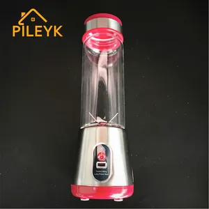 Smoothies mikser meyve sıkacağı USB şarj edilebilir 304 paslanmaz çelik seyahat aksesuarları blender sıkacağı sıkacağı ekstraktör makinesi