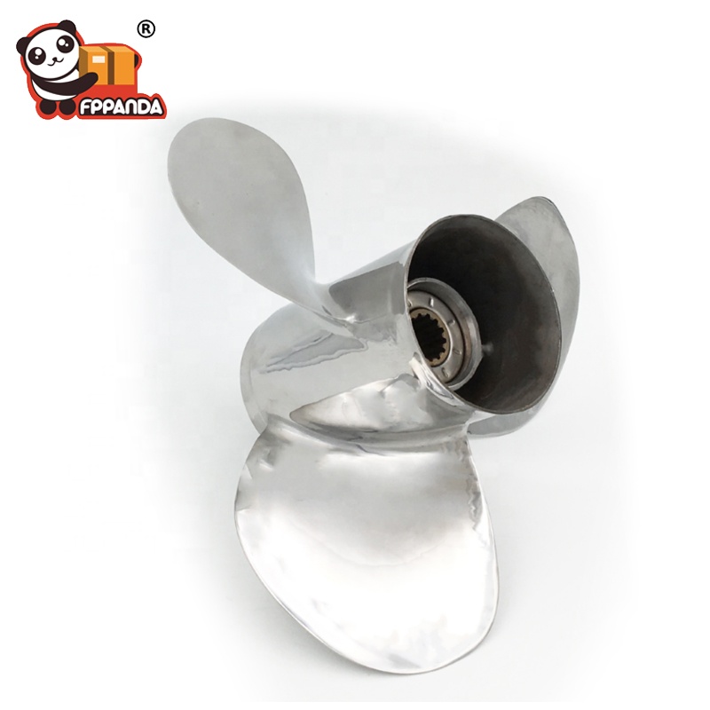 Небьющийся высокоскоростной гоночный морской подвесной лодочный Пропеллер из нержавеющей стали для Johnson, evinгруб, омхв 40-50 л.с.