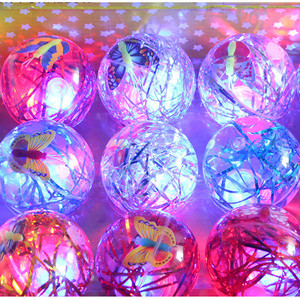 Hot bán cao su Led nhấp nháy đầy màu sắc nảy bóng trẻ em Đồ chơi cho máy bán hàng tự động nảy bóng nước - Product Image 6