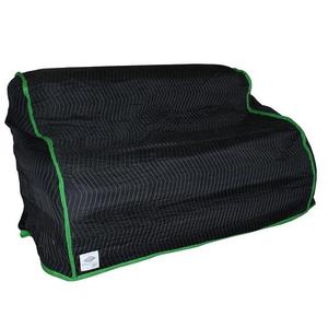 Manta móvil para muebles, resistente al agua, reciclada, negra, para funda de sofá - Product Image 1