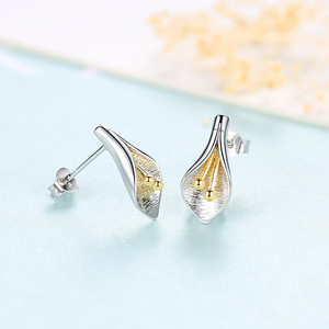 <span class=keywords><strong>Orecchini</strong></span> a Perno CZCITY in Argento Sterling 925 con Fiore di <span class=keywords><strong>Tulipano</strong></span>, Gioielli Raffinati da Donna - Product Image 5