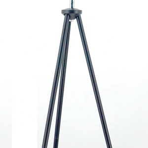 Luxury Living Room Interior Decoration Industrial Style Design Classical Black Matt Finish <strong>Tripod</strong> LED Standing <strong>Floor</strong> Light <strong>Lamp</strong> - Product Image 6