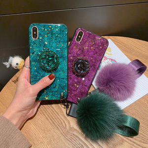 Per Il <span class=keywords><strong>Iphone</strong></span> <span class=keywords><strong>XS</strong></span> Max XR <span class=keywords><strong>XS</strong></span> TPU di Lusso Airbag Supporto Casse Del Telefono Della Copertura con la Mano Cinghie - Product Image 4