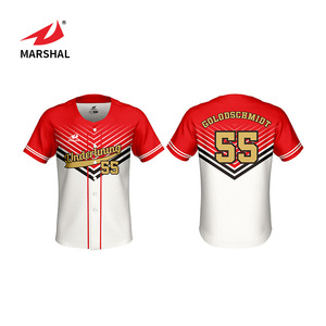 New メンズスポーツカスタムデザイン baseball jerseys Custom sublimated logo size 5XL baseball jerseys - Product Image 1