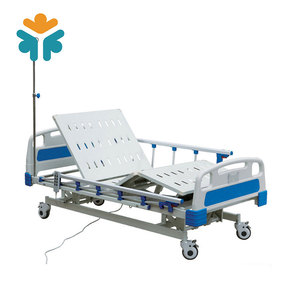 Nuevo Producto de cuidado médico UCI automática tres funciones portátil cama de Hospital para el <span class=keywords><strong>paciente</strong></span> - Product Image 1