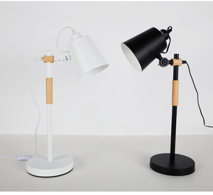<span class=keywords><strong>Lampada</strong></span> <span class=keywords><strong>da</strong></span> <span class=keywords><strong>Tavolo</strong></span> in Metallo di Alta Qualità, <span class=keywords><strong>Lampada</strong></span> <span class=keywords><strong>da</strong></span> Scrivania in Ferro Nero, Lampade <span class=keywords><strong>da</strong></span> Lettura per Comodino e Lavoro - Product Image 3