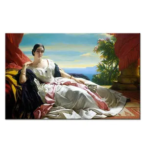 Many styles new import portrait oil painting for women