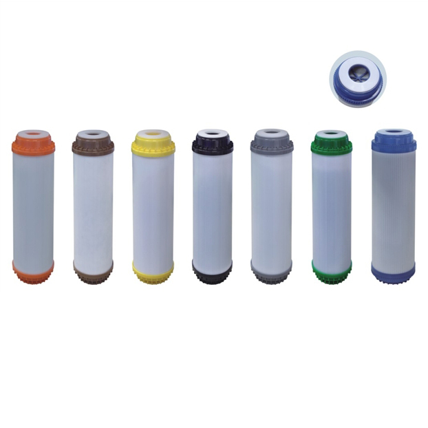 20 дюймов плоский UDF GAC гранулированный фильтр с активированным углем картридж для Коммерческой бытовой RO системы очистки воды