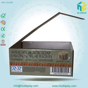 Sapone <span class=keywords><strong>Display</strong></span> <span class=keywords><strong>Rack</strong></span>, Su Misura Carta di Materiale di Cartone Sapone Dipslay