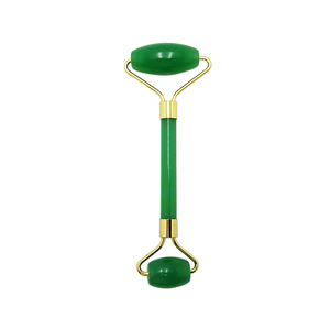 Ali baba mejores vendedores rodillos Jade caja de equipos médicos de Jade verde Facial de rodillos de masaje - Product Image 1
