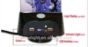 Led de mesa de pie menú Caja de luz con cargador inalámbrico para <span class=keywords><strong>restaurante</strong></span> y <span class=keywords><strong>Hotel</strong></span> de <span class=keywords><strong>la</strong></span> <span class=keywords><strong>venta</strong></span> caliente - Product Image 6