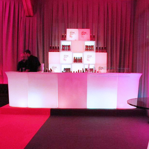 Barra de <span class=keywords><strong>Bar</strong></span> Iluminada LED RGB de 16 <span class=keywords><strong>Colores</strong></span> con Control Remoto de Plástico Moderno y Portátil, Muebles para Eventos al Aire Libre, Fiestas y Clubes - Product Image 5