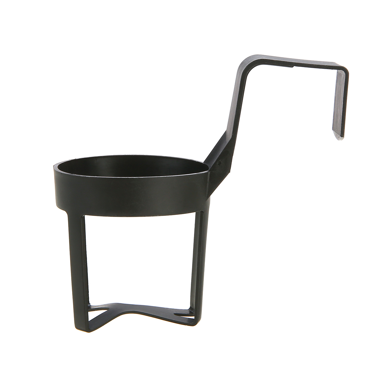HAOHUI C0404 Black Car Drink Holder - Back Seat Beverage Cup Mount Stand
