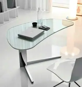 High Quality Glass Top Banquet Dining Table Tops tempered glass toughened glass desk top