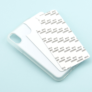เคสโทรศัพท์ครอบคลุมโลโก้ที่กำหนดเองสำหรับ <span class=keywords><strong>DIY</strong></span> แบบกดความร้อนสำหรับ iPhone 12 13 14 15 16 17 2D TPU เคสโทรศัพท์มือถือพิมพ์ซับลิเมชันพลาสติก - Product Image 1