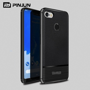 Coque de téléphone antichoc en caoutchouc TPU en Fiber de carbone pour <span class=keywords><strong>Google</strong></span> <span class=keywords><strong>Pixel</strong></span> 3 3A XL 4 <span class=keywords><strong>4A</strong></span> 5 6 7 Pro couverture arrière - Product Image 2