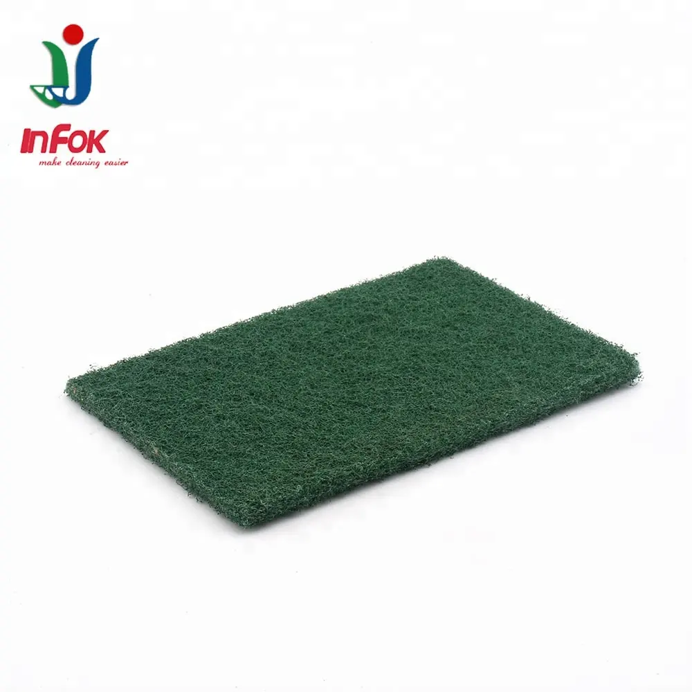 친환경 철판 청소 polyester green scourers 청소 수색 pads
