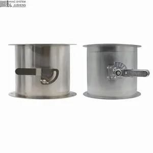 Stainless Steel Air Ducting Round Volume Control Damper