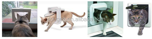 Venta caliente puerta <span class=keywords><strong>para</strong></span> mascotas, perro y gato puerta/4 maneras PET puerta/gatera - Product Image 6
