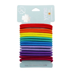 New fashion colorful elastic hair band Girls neon elastic hair band - Product Image 4