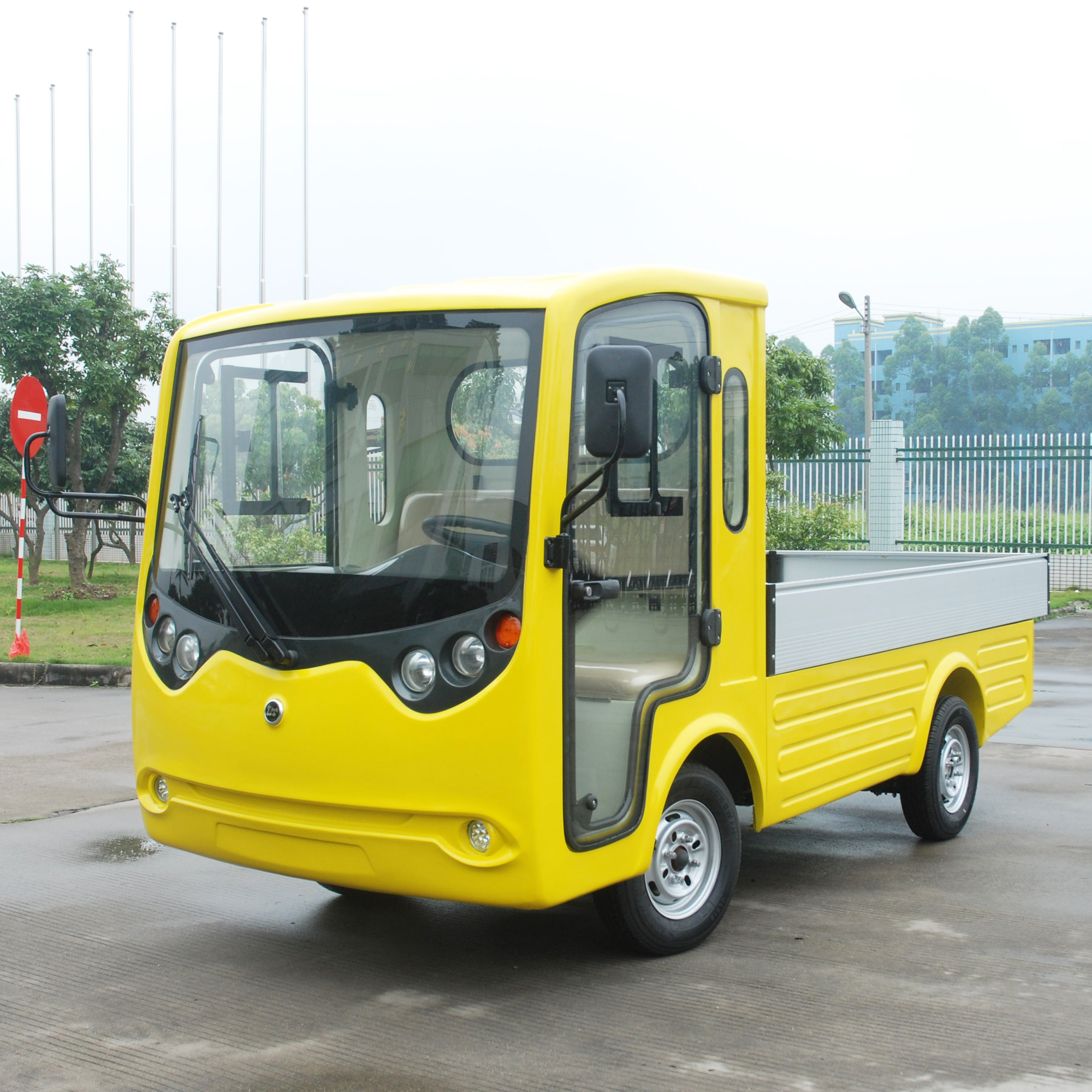 Дешевый 2-х местный Электрический небольшой грузовик