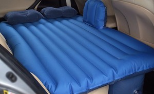 2022 letto gonfiabile del materasso di aria di campeggio del PVC di viaggio doppio letto di aria floccato - Product Image 3