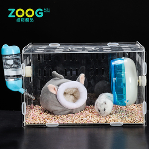 Encantador suave de la felpa Animal pequeño erizo conejo Chinchilla Guinea cerdo gato hamaca cama jaula de hámster - Product Image 5