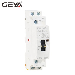 GEYA GYHC <strong>Electrical</strong> <strong>Supply</strong> 2P 2NO 16A 20A 25A Manual Contactor Telemecanique House or Industrial Use Contactors - Product Image 1