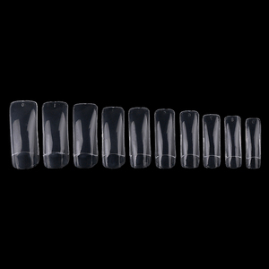 Vente chaude Faux Ongles Conseils Corée 500 pcs/sac Blanc Clair Naturel Ongles Français - Product Image 6