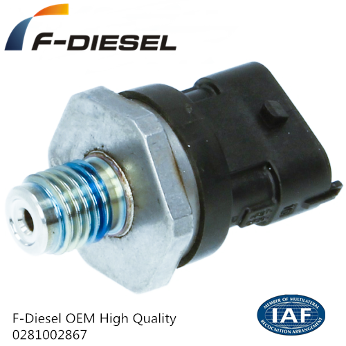 Alta calidad común riel de Combustible Sensor de presión 0281002522 de 0281002788 de 0281002867 F-Diesel marca