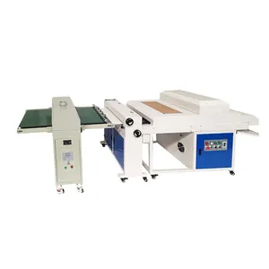 Double 100 24Inch Uv Varnish Coating Machine With Corona Treatment For Laser Toner Print 24