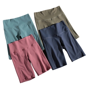 Pantaloncini estivi sportivi senza cuciture per donne <span class=keywords><strong>Leggings</strong></span> da allenamento Fitness <span class=keywords><strong>corti</strong></span> - Product Image 1