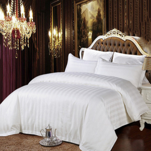 3 cm de elegante de lujo colcha de <span class=keywords><strong>algodón</strong></span> <span class=keywords><strong>100</strong></span> ropa de blanco rey tamaño edredón juegos hotel de lujo ropa de cama conjunto - Product Image 3