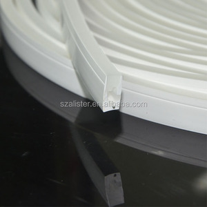 다양한 LED 고무 호스를위한 맞춤형 절단 서비스 8mm <span class=keywords><strong>12mm</strong></span> 유연한 LED 네온 로프 튜브 투명 직사각형 실리콘 슬리브 - Product Image 2