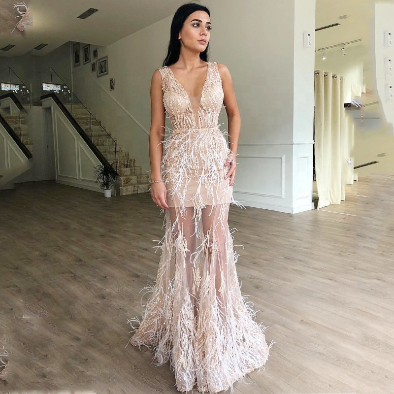 Shop Gold Feather Dresses - Elegant Costumes for Any Event