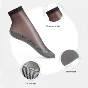 Chaussettes fantaisie pour femmes, antidérapantes, nouvelle collection, vente en gros