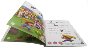 Educativos imagen <span class=keywords><strong>historia</strong></span> libro con <span class=keywords><strong>la</strong></span> pluma <span class=keywords><strong>de</strong></span> lectura para los niños que aprenden inglés - Product Image 5