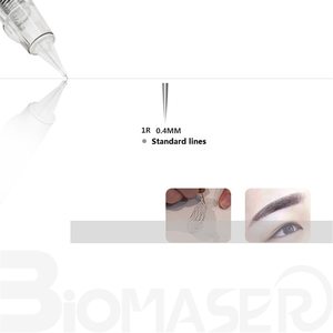 Biomaser ตลับหมึกแบบใช้แล้วทิ้ง,เข็มฉีดยาชาขนาดเล็กทางการแพทย์สักคิ้วแต่งหน้าถาวร - Product Image 5
