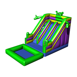 Tobogán inflable <span class=keywords><strong>con</strong></span> piscina inflable de diapositivas para la venta de obstáculos inflables <span class=keywords><strong>casa</strong></span> rebote - Product Image 2