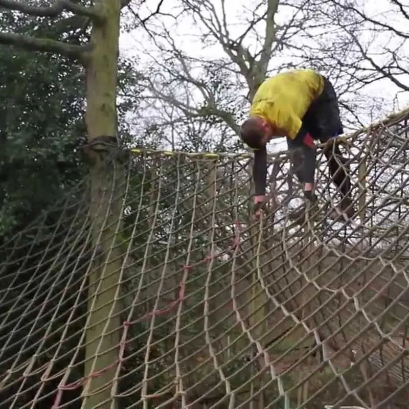 Good quality custom wholesale outdoor cargo climbing net playground
