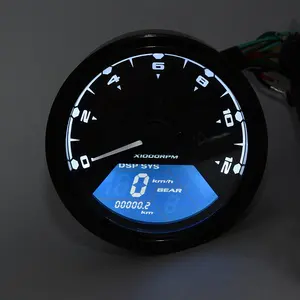 Motorcycle Modified Meter Speedometer LCD Digital Motorcycle Board Meters