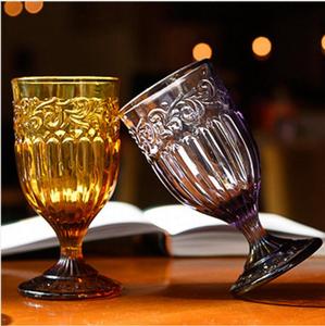 Wholesale Color <strong>Crystal</strong> <strong>Glass</strong> Cup Gift <strong>Set</strong> for Wedding and Restaurant Event - Product Image 3