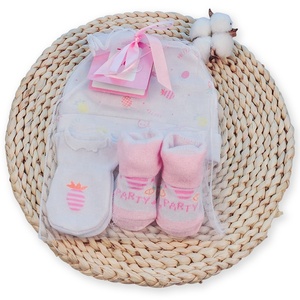 Trung Quốc Nhà Máy Sản Xuất Chất Lượng Cao Giá Rẻ Vải Mềm Bé Sơ Sinh Cap Set Găng Tay Vớ - Product Image 6