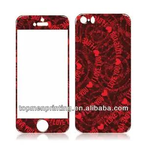 Rose, Liebe, romantisches Design für Apple iPhone 5 Epoxidgel Haut Aufkleber