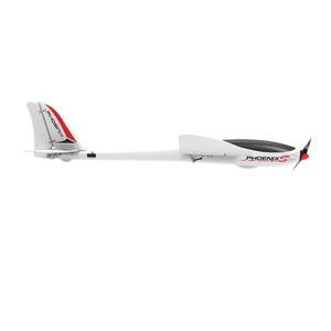 Phoenixs 1600Cm Grote Rc Borstelloze Zweefvliegtuig 2.4G 5ch Duurzaam Epo Rc Vliegtuigmodel Met 6-assige Gyro