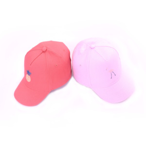 <span class=keywords><strong>Casquette</strong></span> de baseball pour enfants à la mode avec broderie personnalisée à 5 panneaux pour filles - Product Image 3